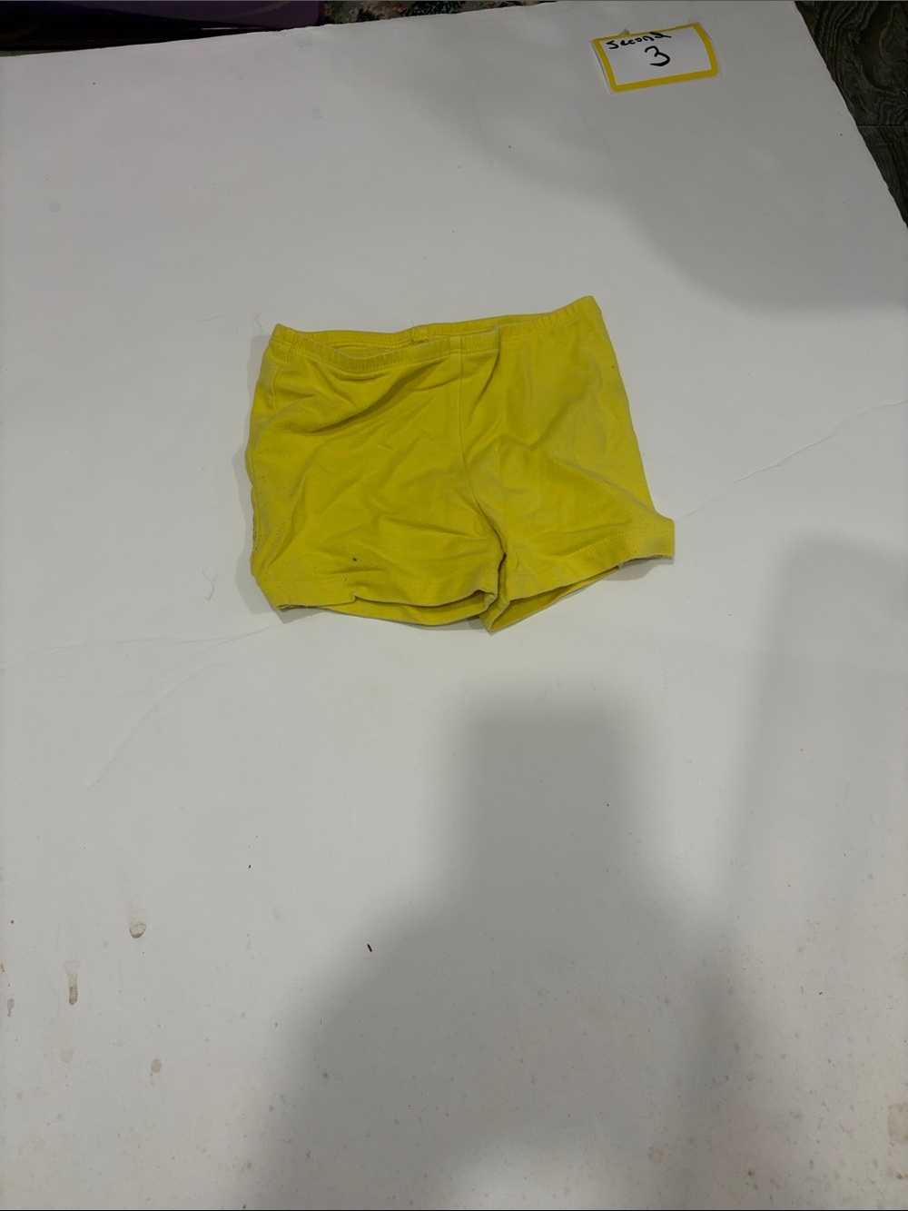 Primary Yellow Kids Shorts